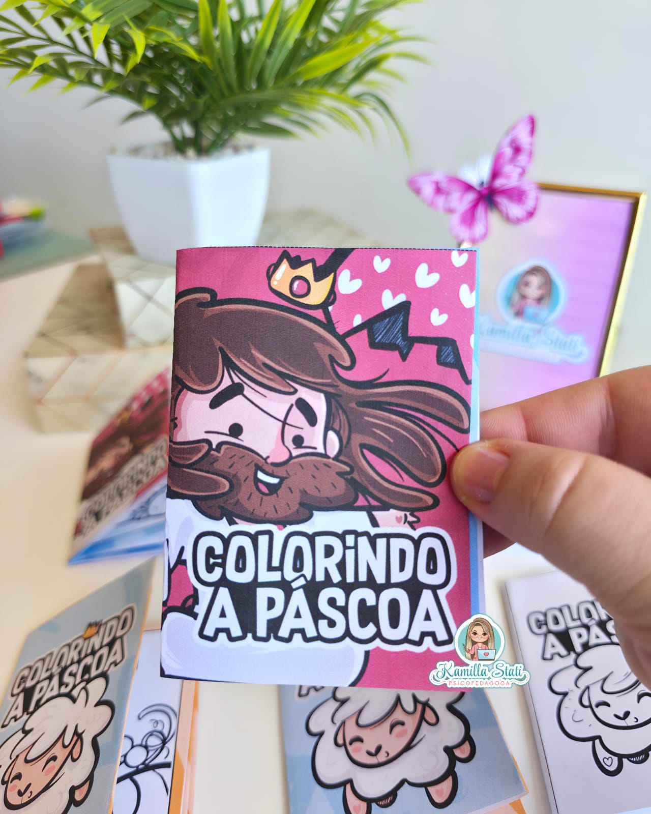 Livrinho Colorindo a Páscoa Ele Vive - Imagem 5