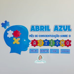 Painel Abril Azul Autismo