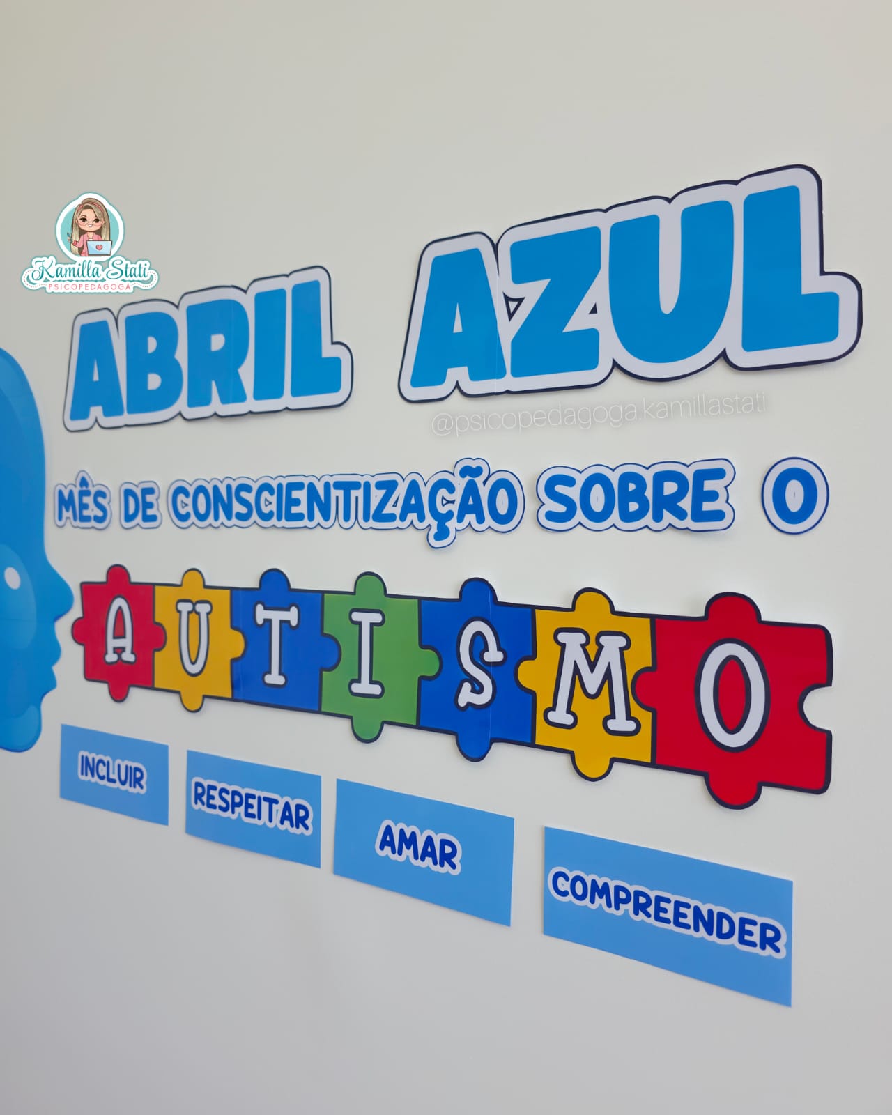 Painel Abril Azul Autismo - Imagem 4