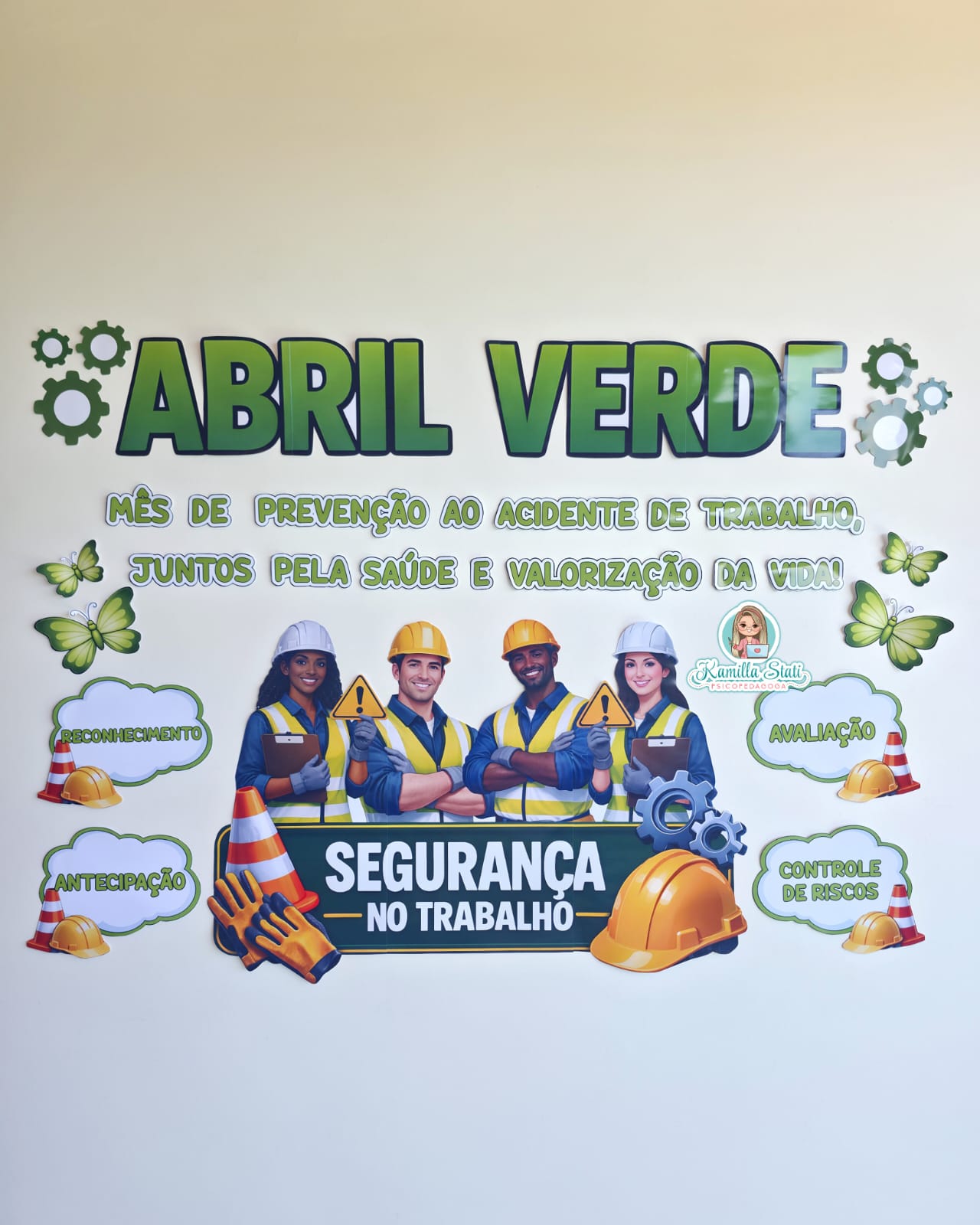 Painel Abril Verde: Segurança no Trabalho