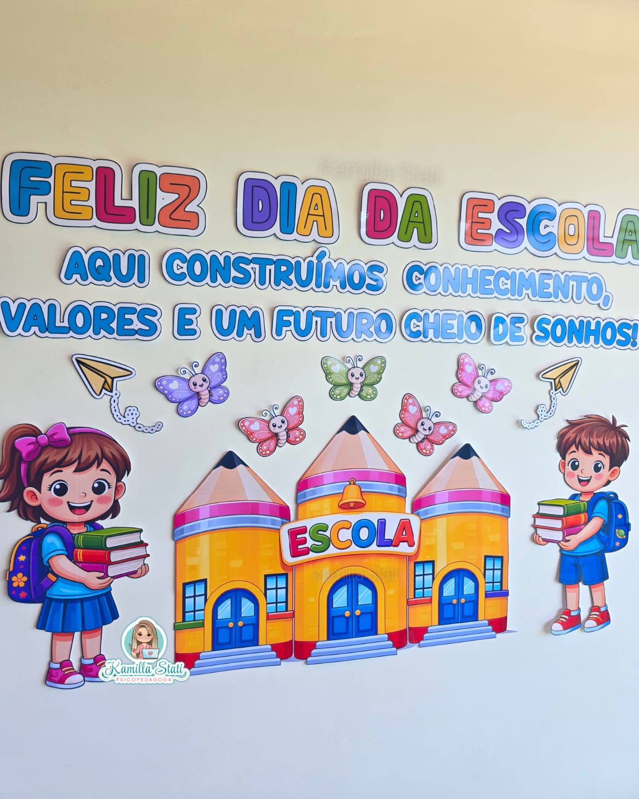 Painel Lápis: Dia da Escola - Imagem 2