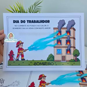 Atividade interativa dia do trabalhador: Bombeiro(a)