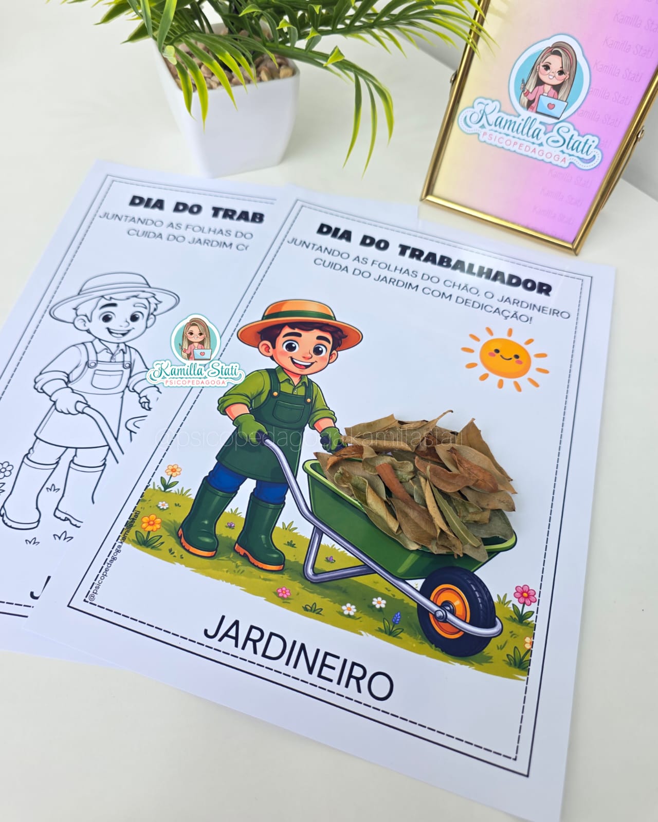 Atividade interativa Dia do Trabalhador: Jardineiro - Imagem 3