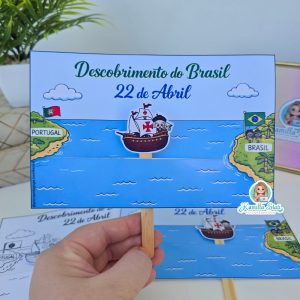 Atividade interativa descobrimento do Brasil