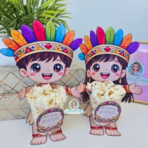 Copinho pipoca dia dos povos indígenas