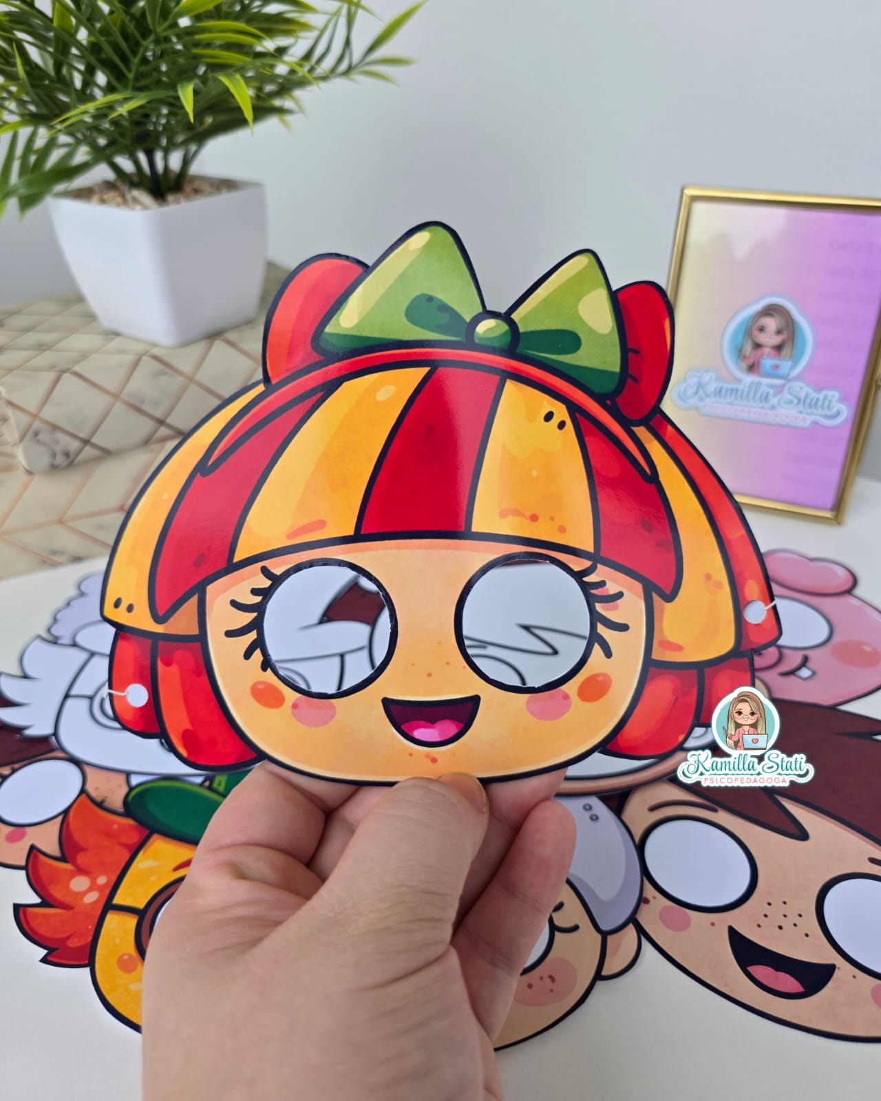 Máscaras personagens do sítio do picapau amarelo - Imagem 3