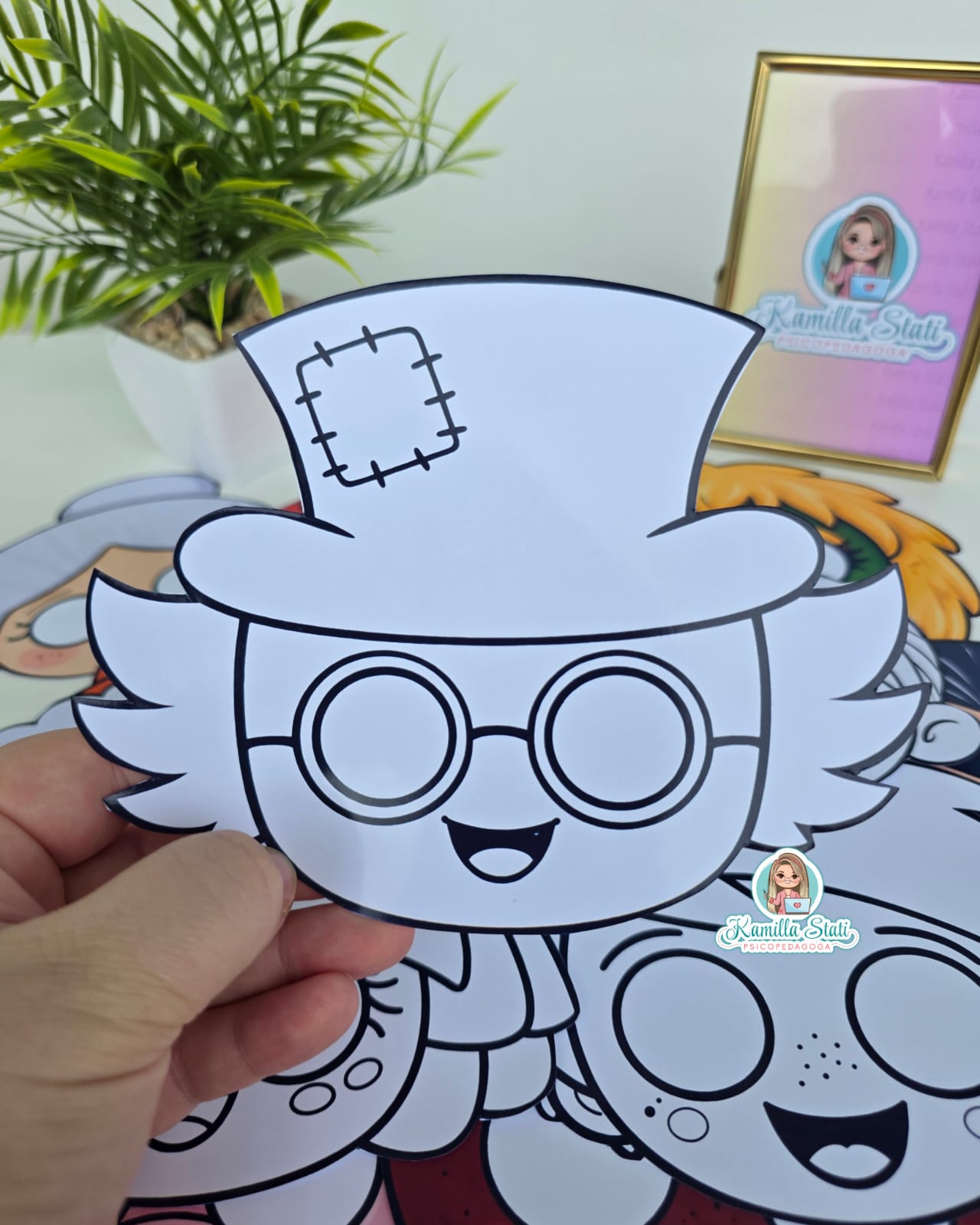 Máscaras personagens do sítio do picapau amarelo - Imagem 4