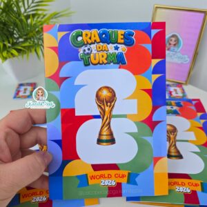Álbum craques da turma – Copa 2026