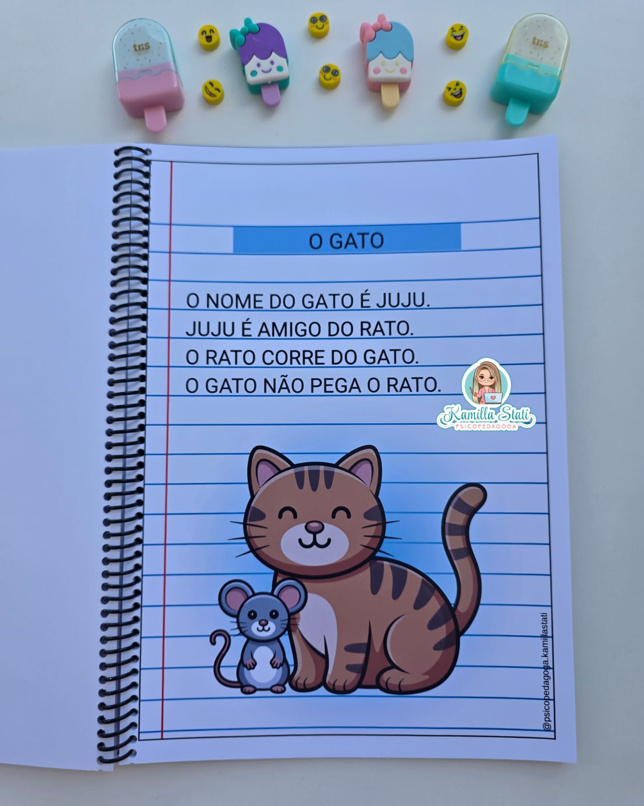 Apostila pequenos leitores textos simples e curtos - Imagem 7