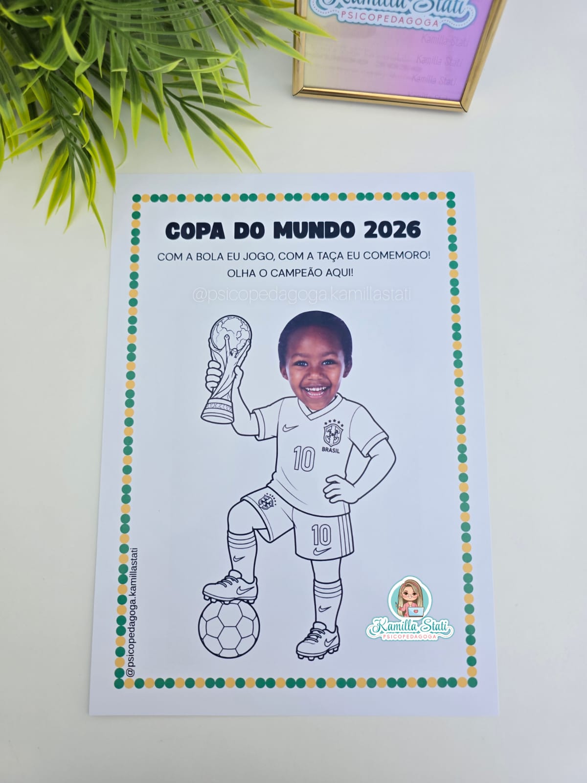 Mural interativo Mini craques da seleção - Imagem 6
