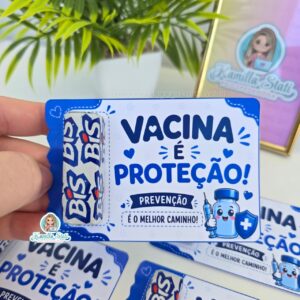 Cartãozinho Vacina é proteção