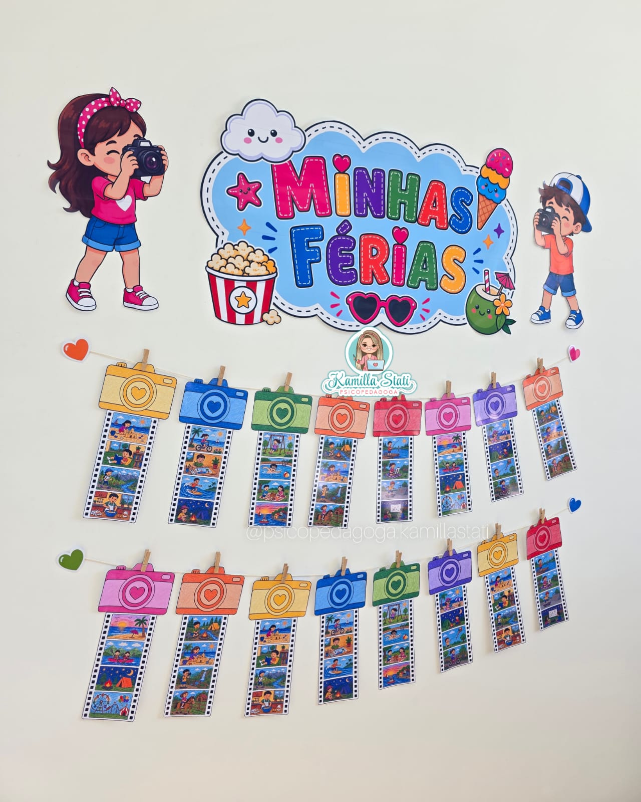 Mural de atividades: Câmera Minhas Férias - Imagem 3