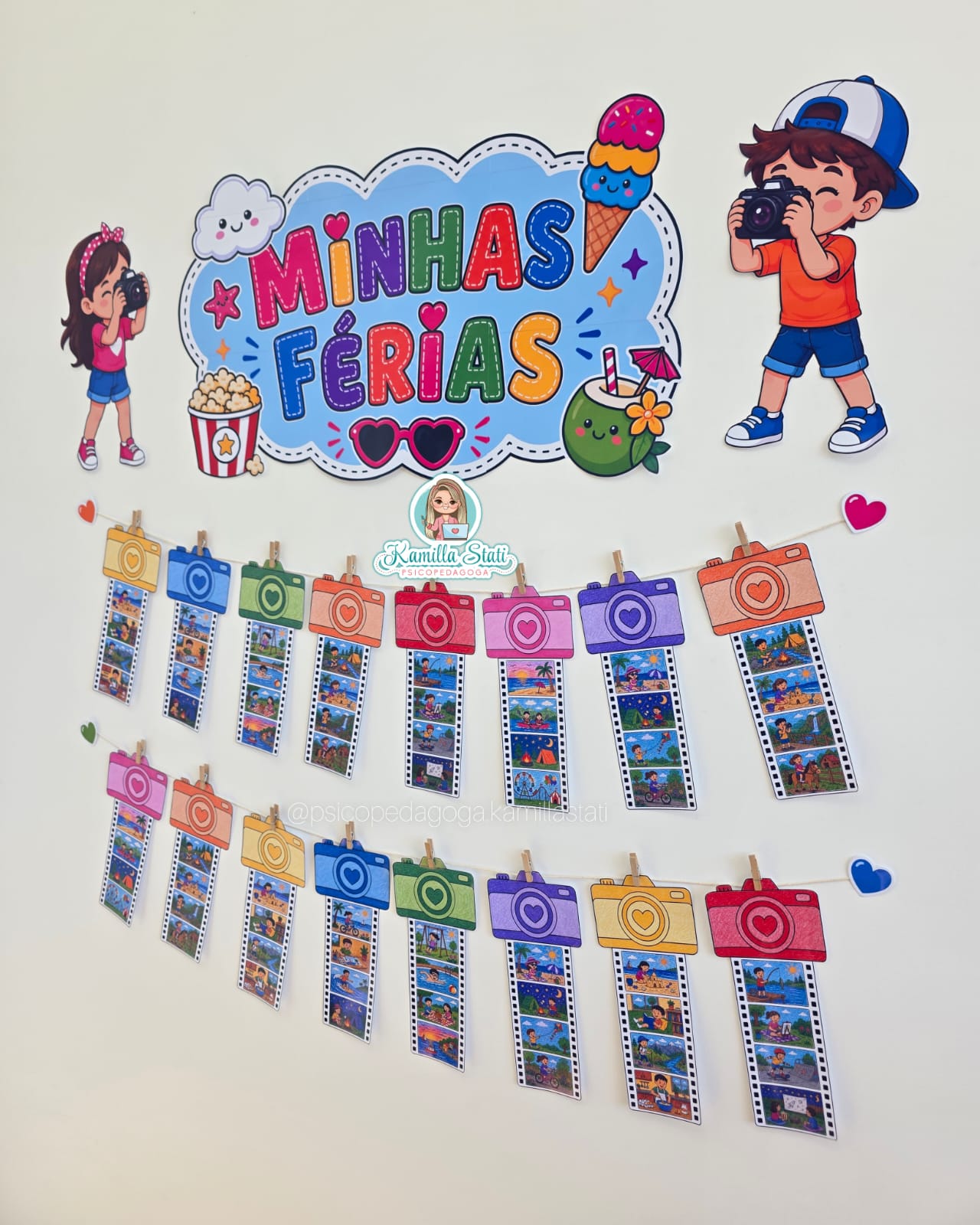 Mural de atividades: Câmera Minhas Férias - Imagem 4