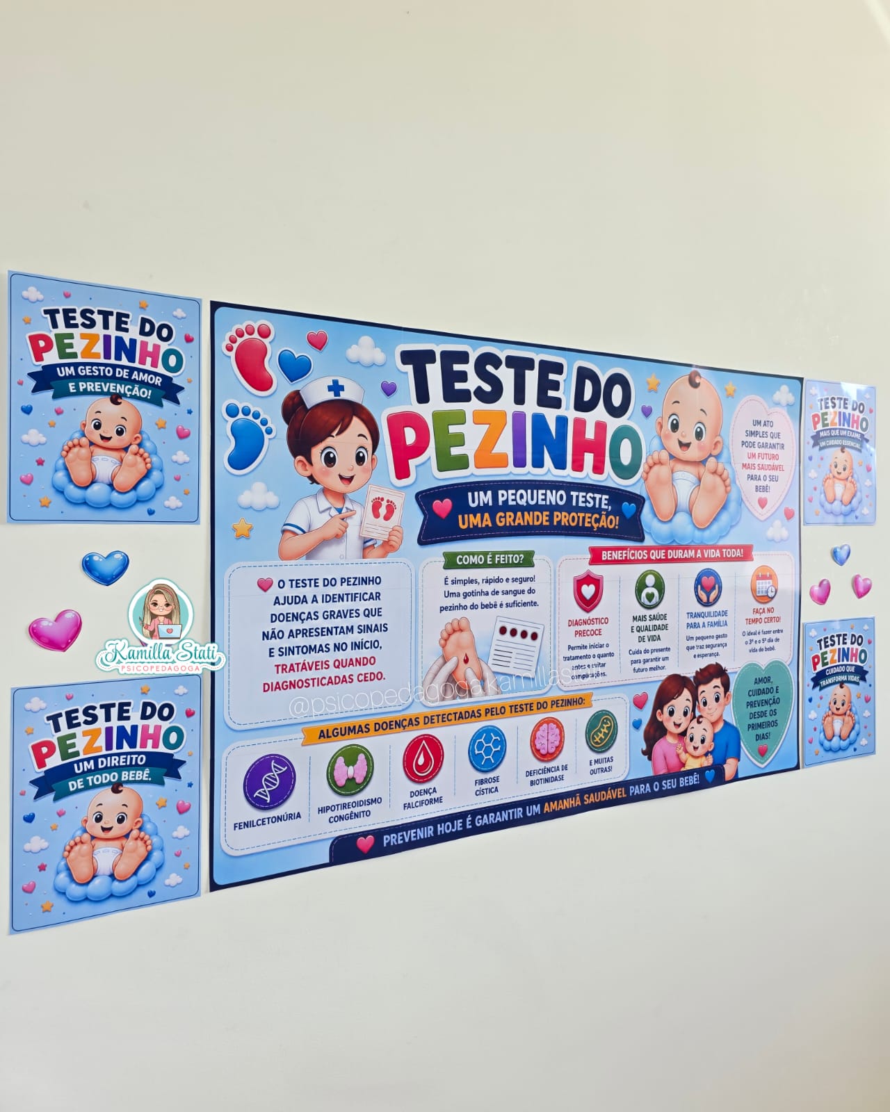 Painel Teste do Pezinho