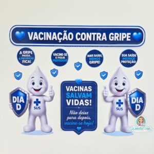 Painel Vacinação contra gripe