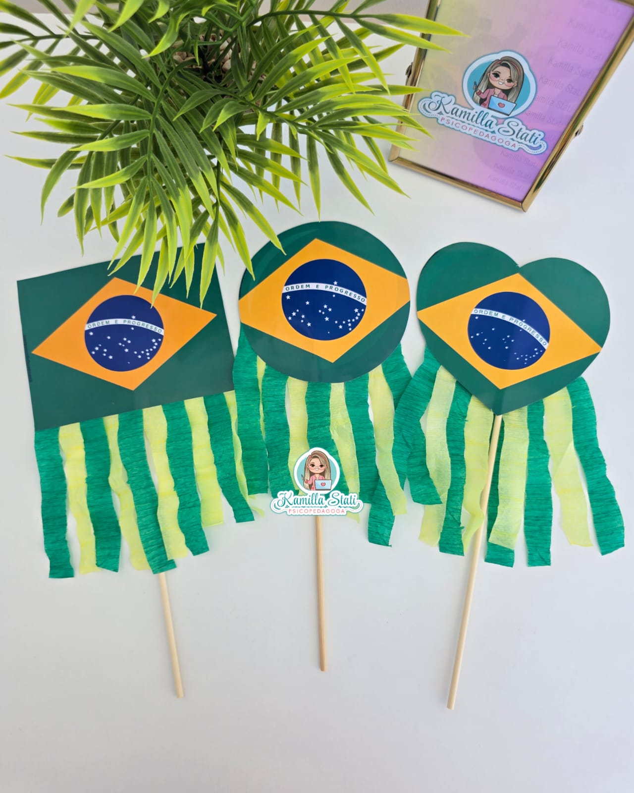 Palitoche Bandeiras do brasil