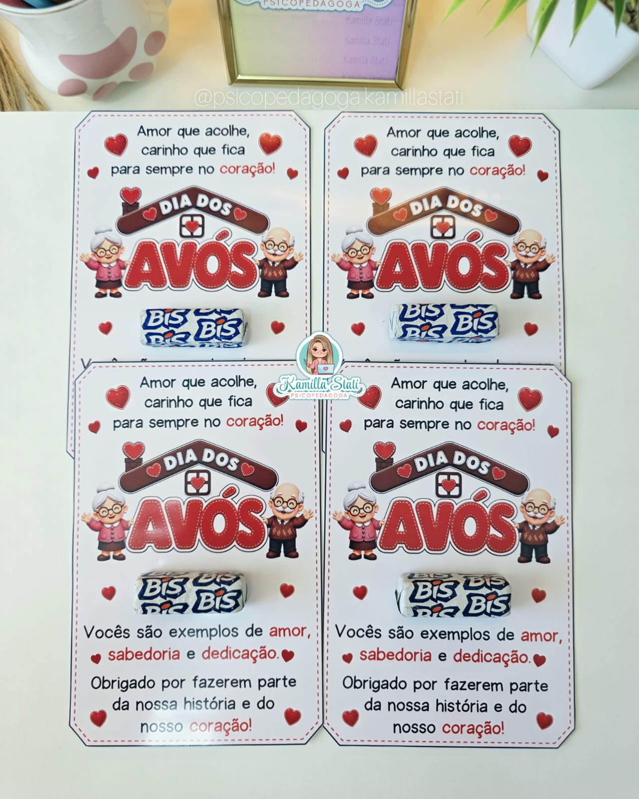 Cartão dia dos avós para bis - Imagem 2