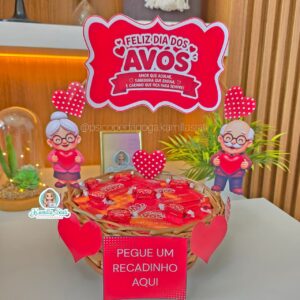 Cesta de recadinhos: Dia dos avós