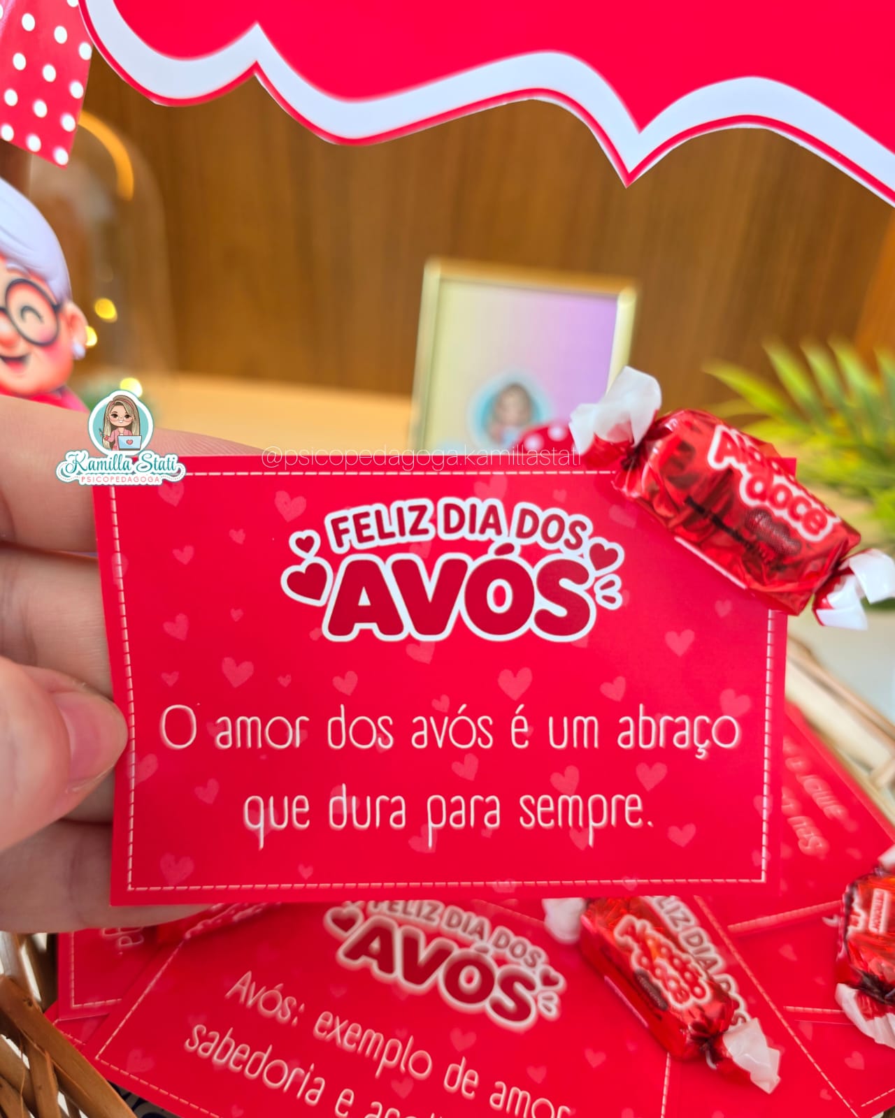 Cesta de recadinhos: Dia dos avós - Imagem 2