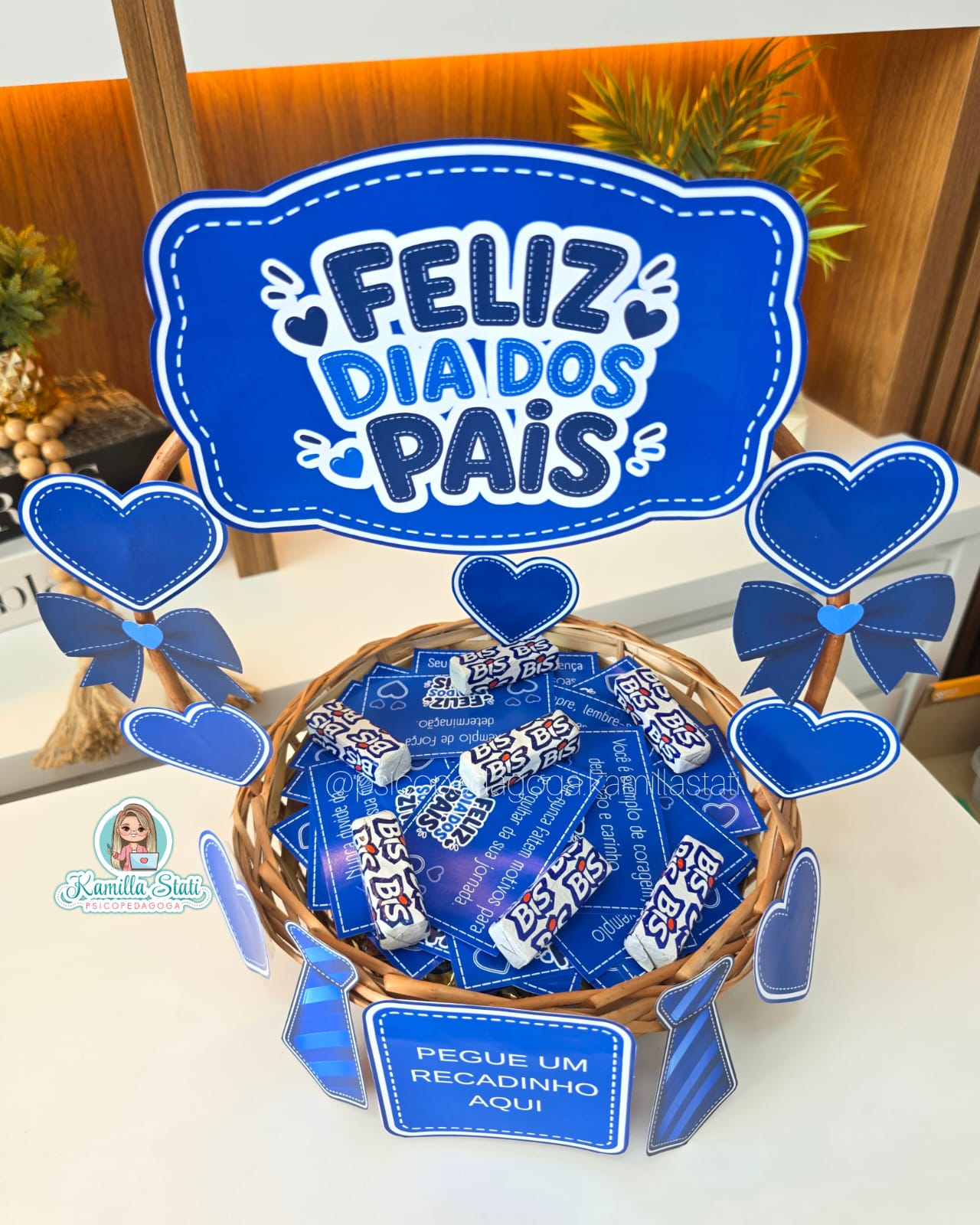 Cesta de recadinhos dia dos pais - Imagem 2