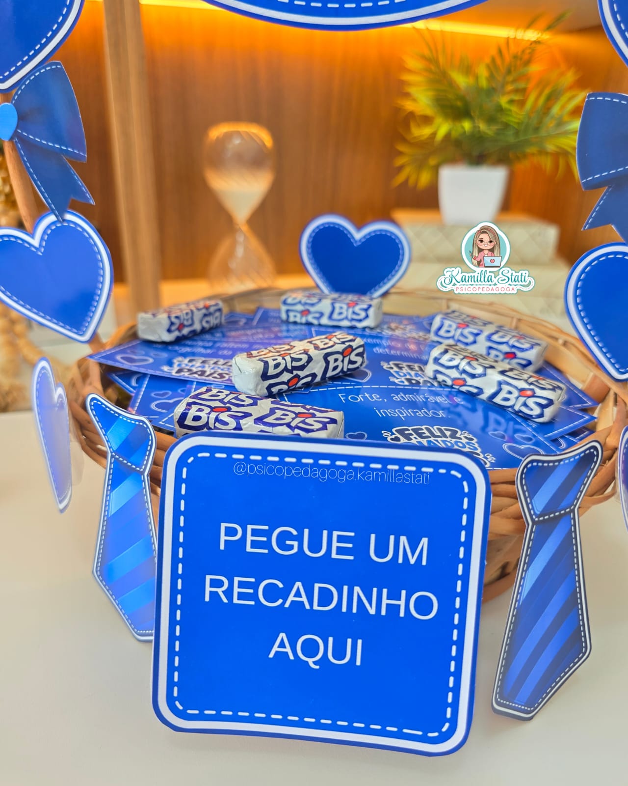Cesta de recadinhos dia dos pais - Imagem 6