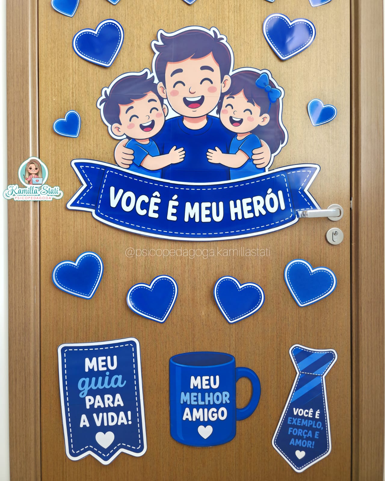 Decoração de porta dia dos pais - Imagem 2