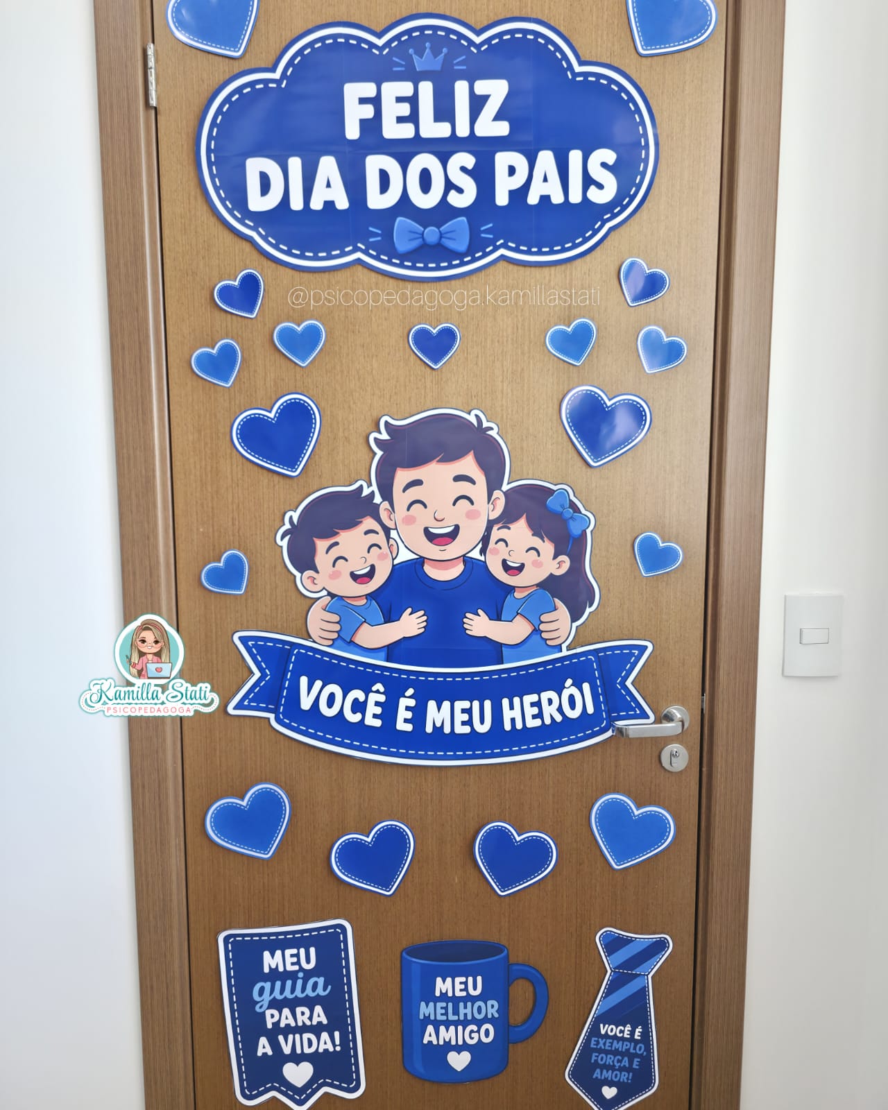 Decoração de porta dia dos pais - Imagem 4