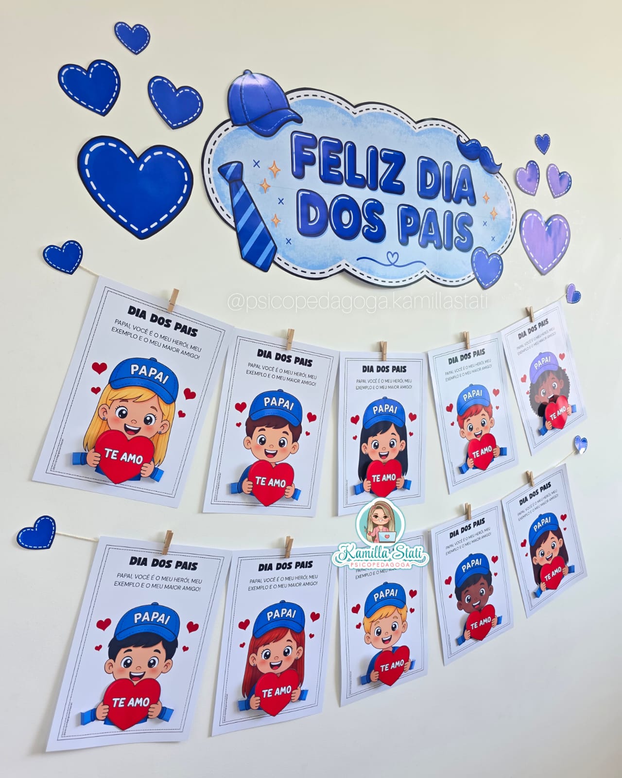 Mural de atividade dia dos pais - Imagem 2