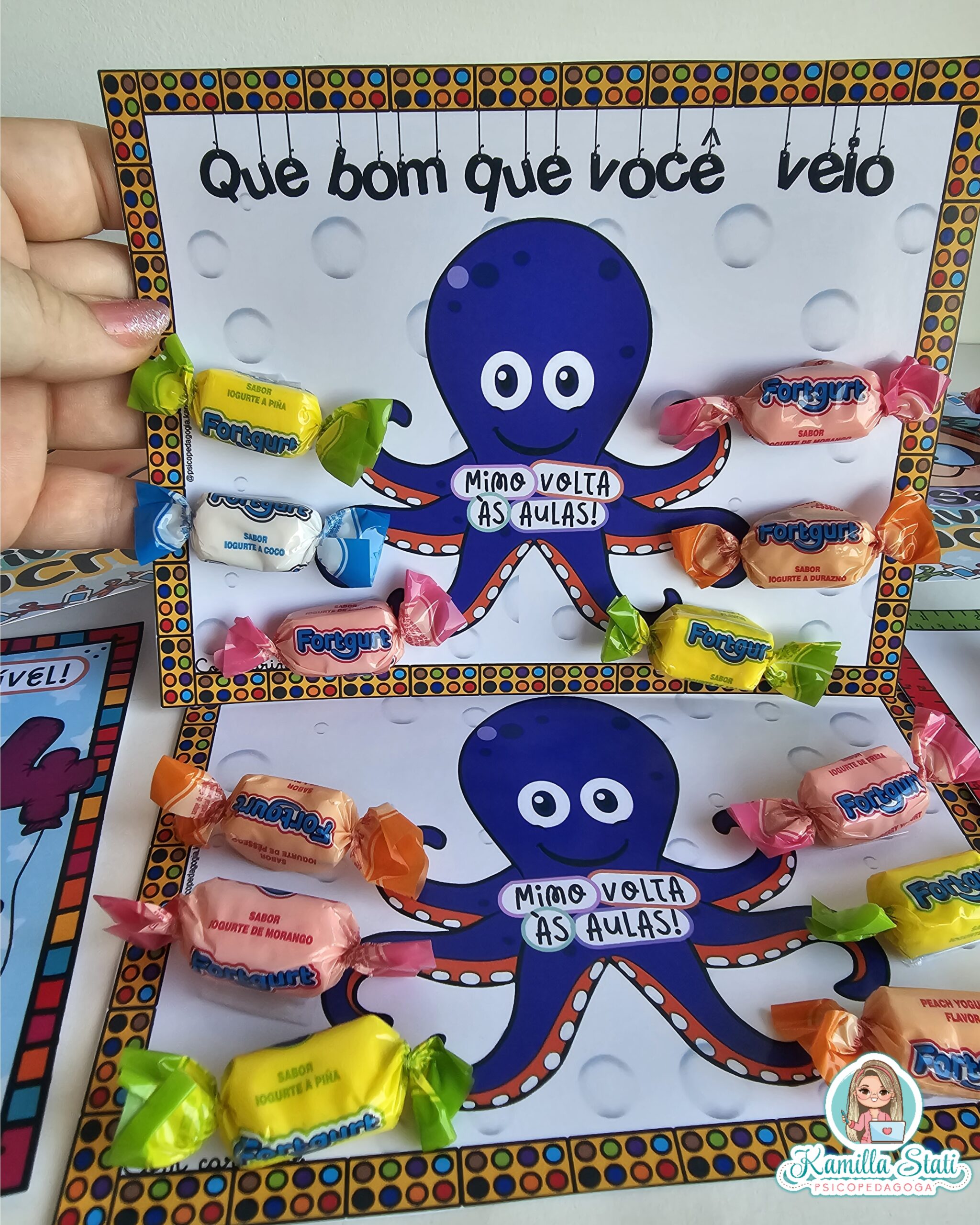 Cartõezinhos volta ás aulas 2025