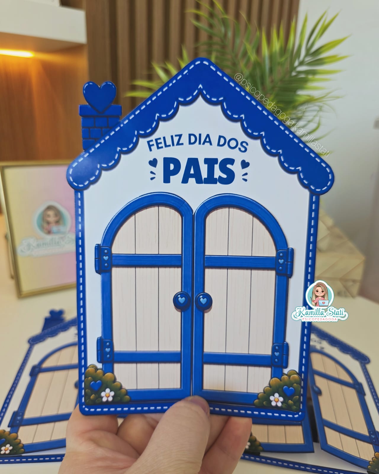 Casinha para foto dia dos pais - Imagem 3