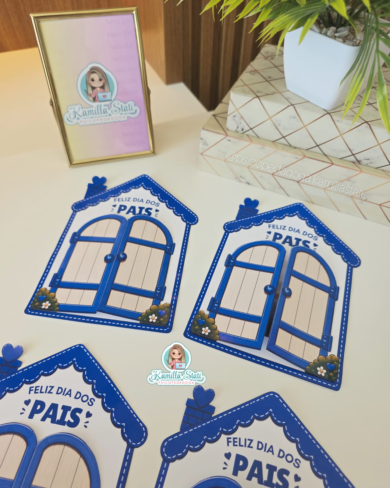 Casinha para foto dia dos pais - Imagem 5