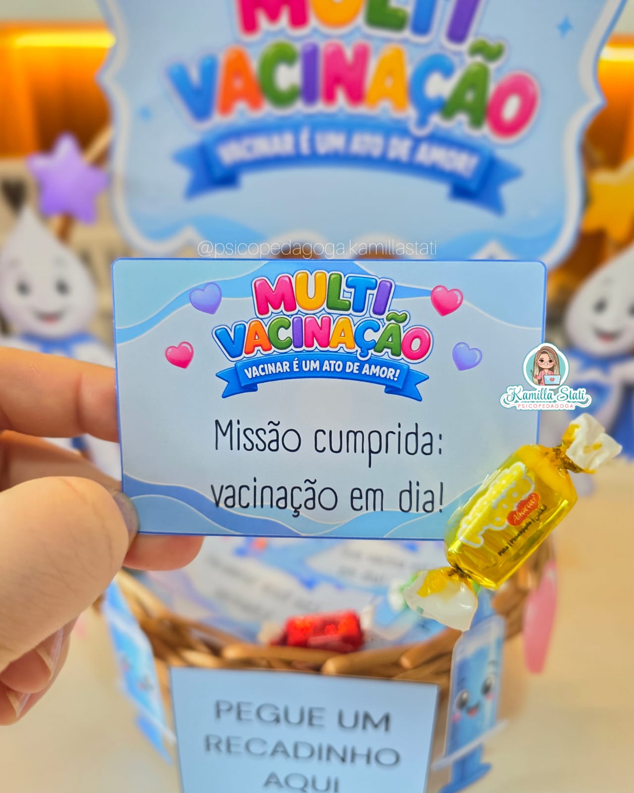 Cesta de recadinhos multivacinação - Imagem 3