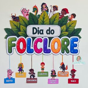 Painel dia do folclore: lendas e encantos