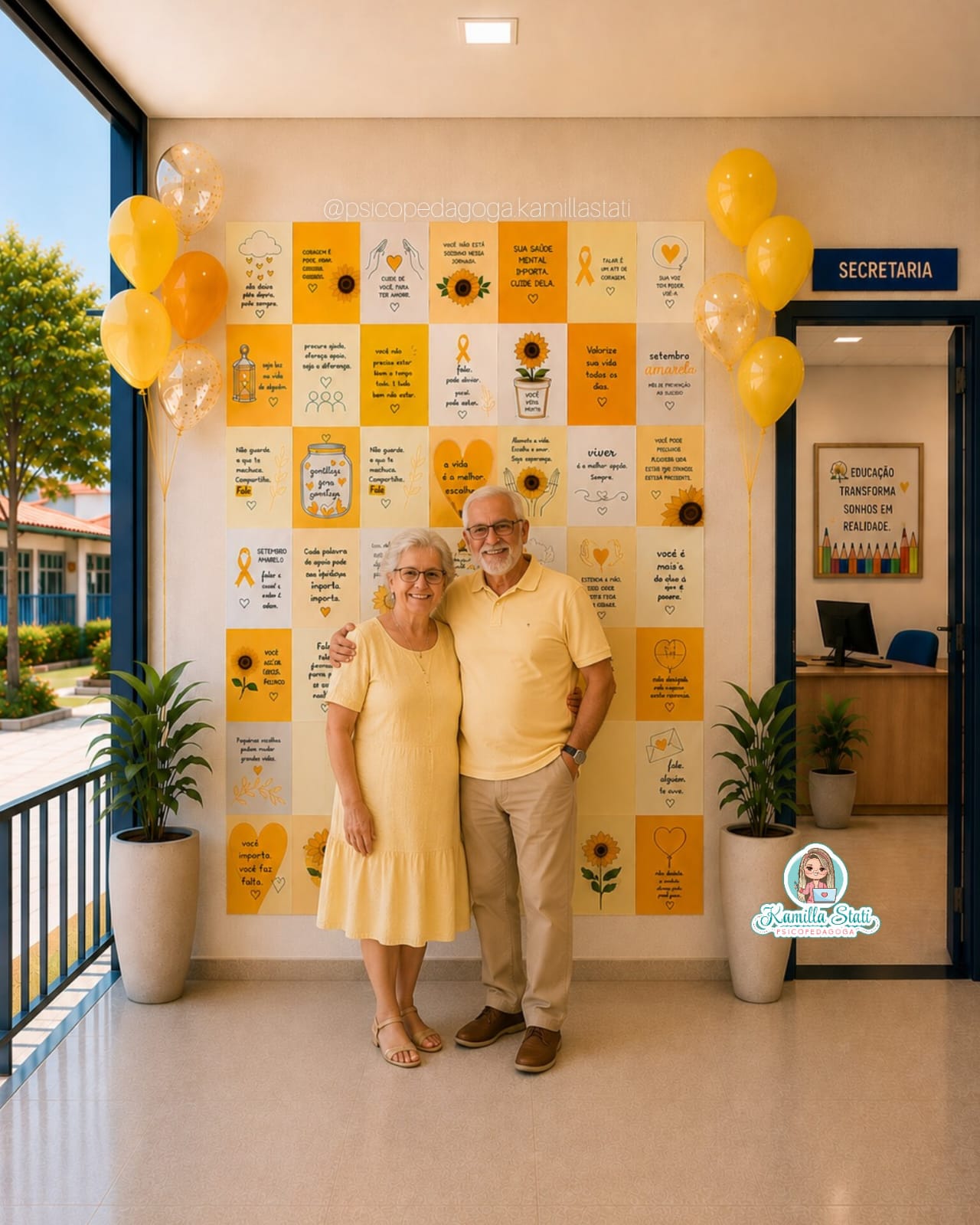 Paredão para fotos: setembro amarelo - Imagem 5