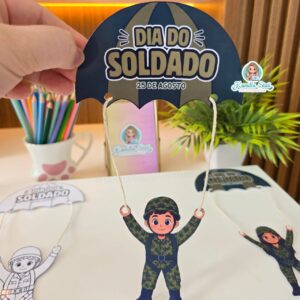Soldadinho paraquedista