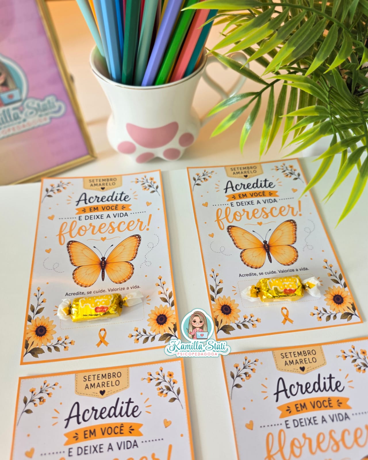 Cartão Setembro Amarelo: acredite em você - Imagem 3