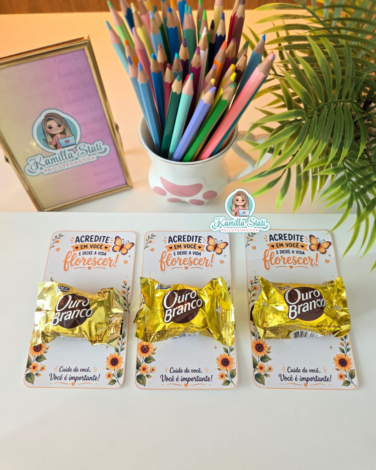 Cartão Setembro amarelo para Ouro branco: acredite em você - Imagem 2