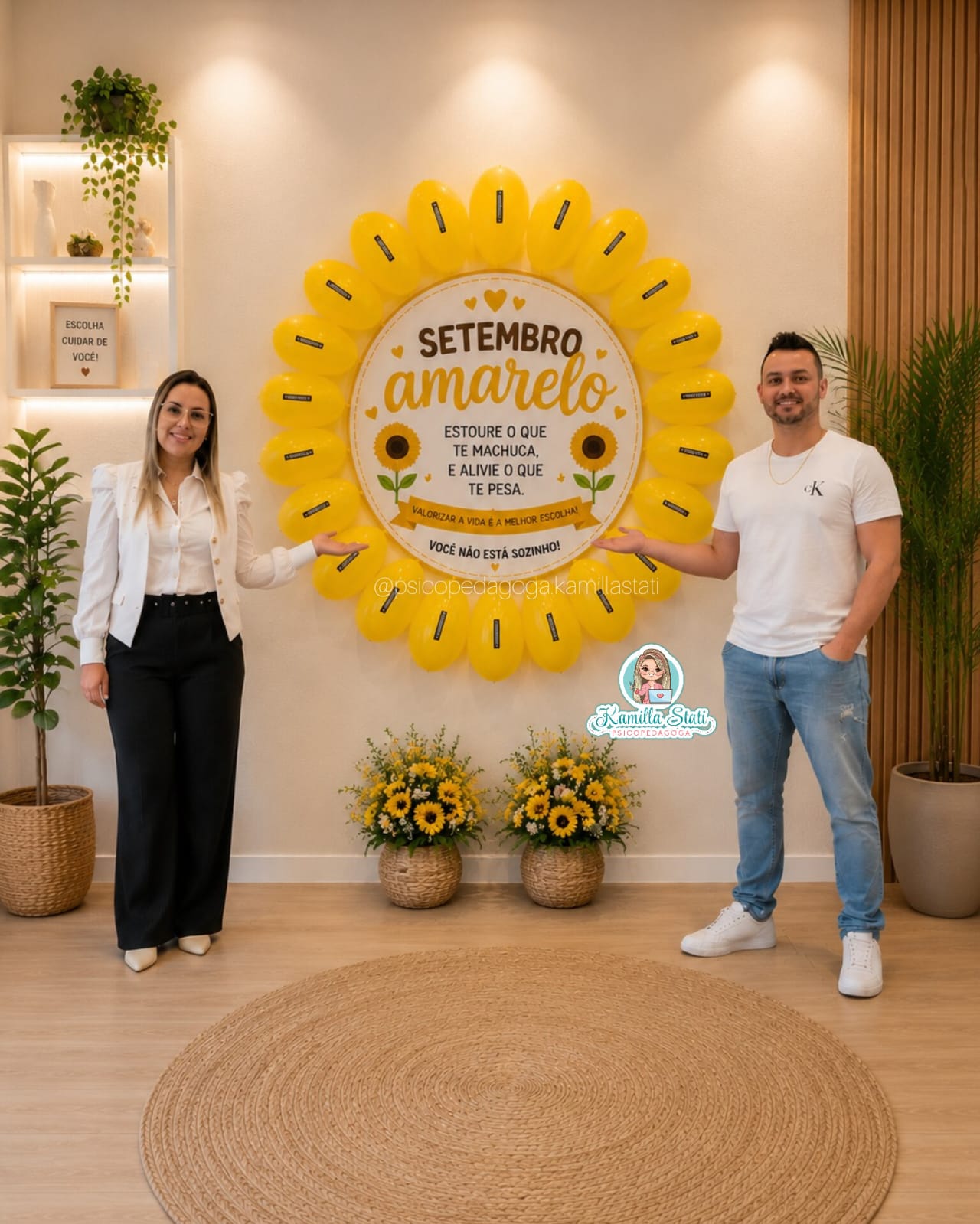 Dinâmica Setembro Amarelo: estoure o que te machuca