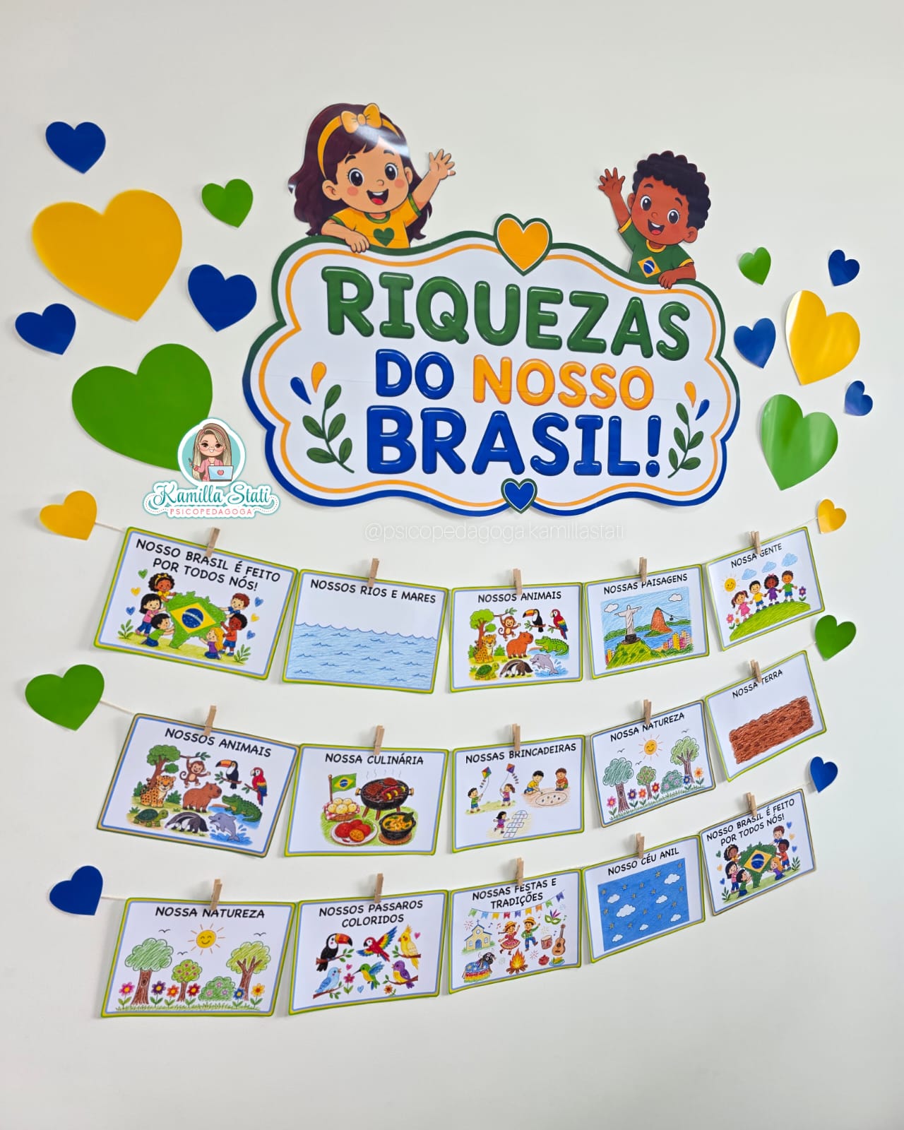 Mural de atividades Riquezas do nosso Brasil - Imagem 2
