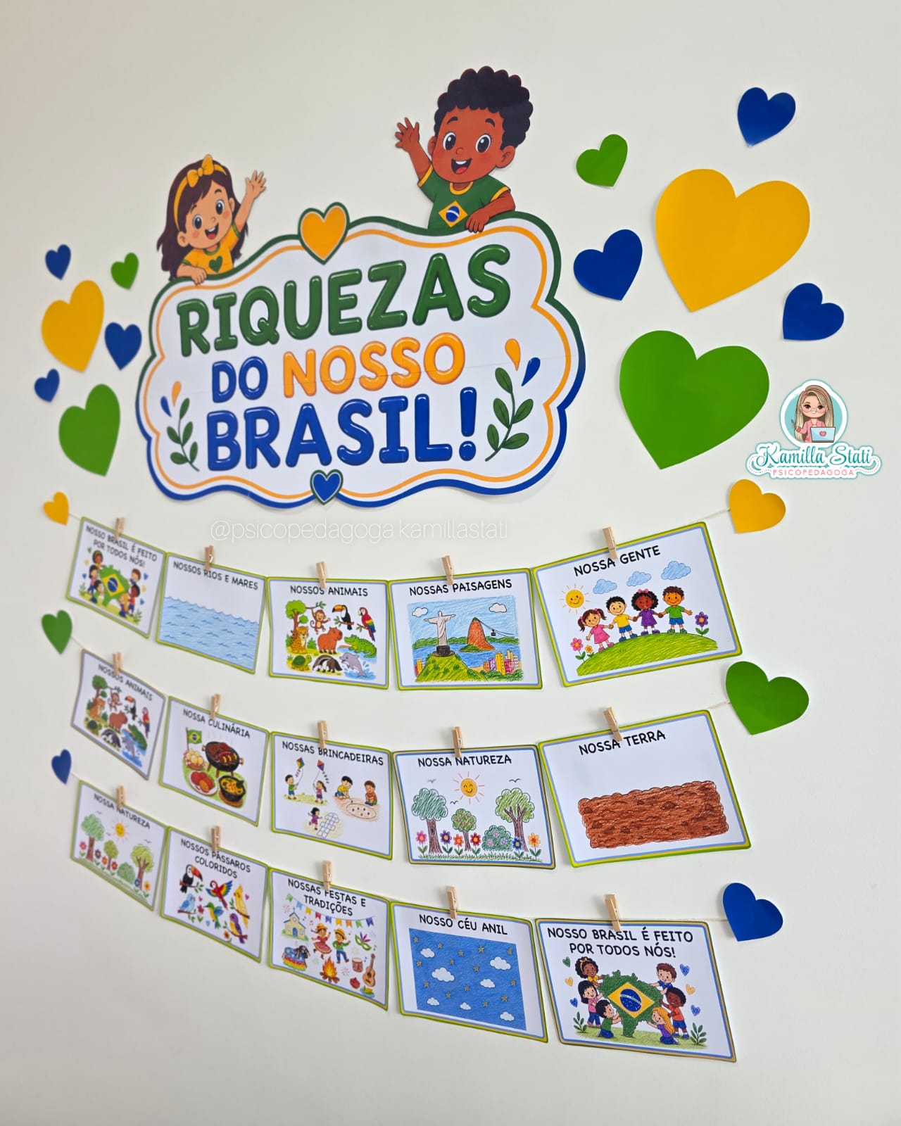 Mural de atividades Riquezas do nosso Brasil - Imagem 3