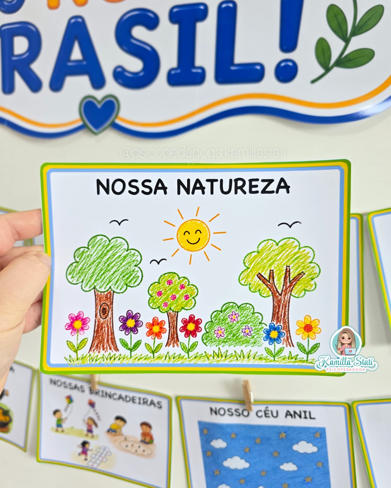 Mural de atividades Riquezas do nosso Brasil - Imagem 4