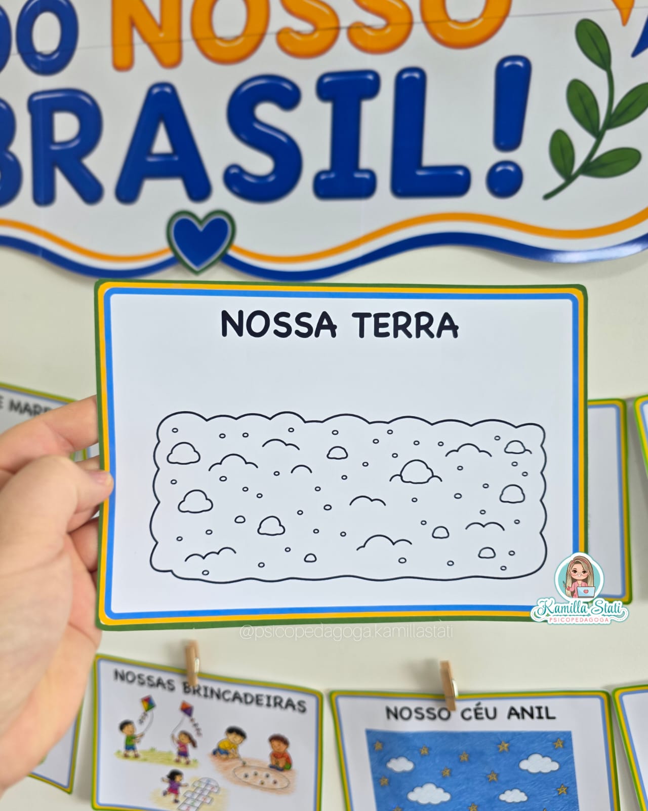 Mural de atividades Riquezas do nosso Brasil - Imagem 5