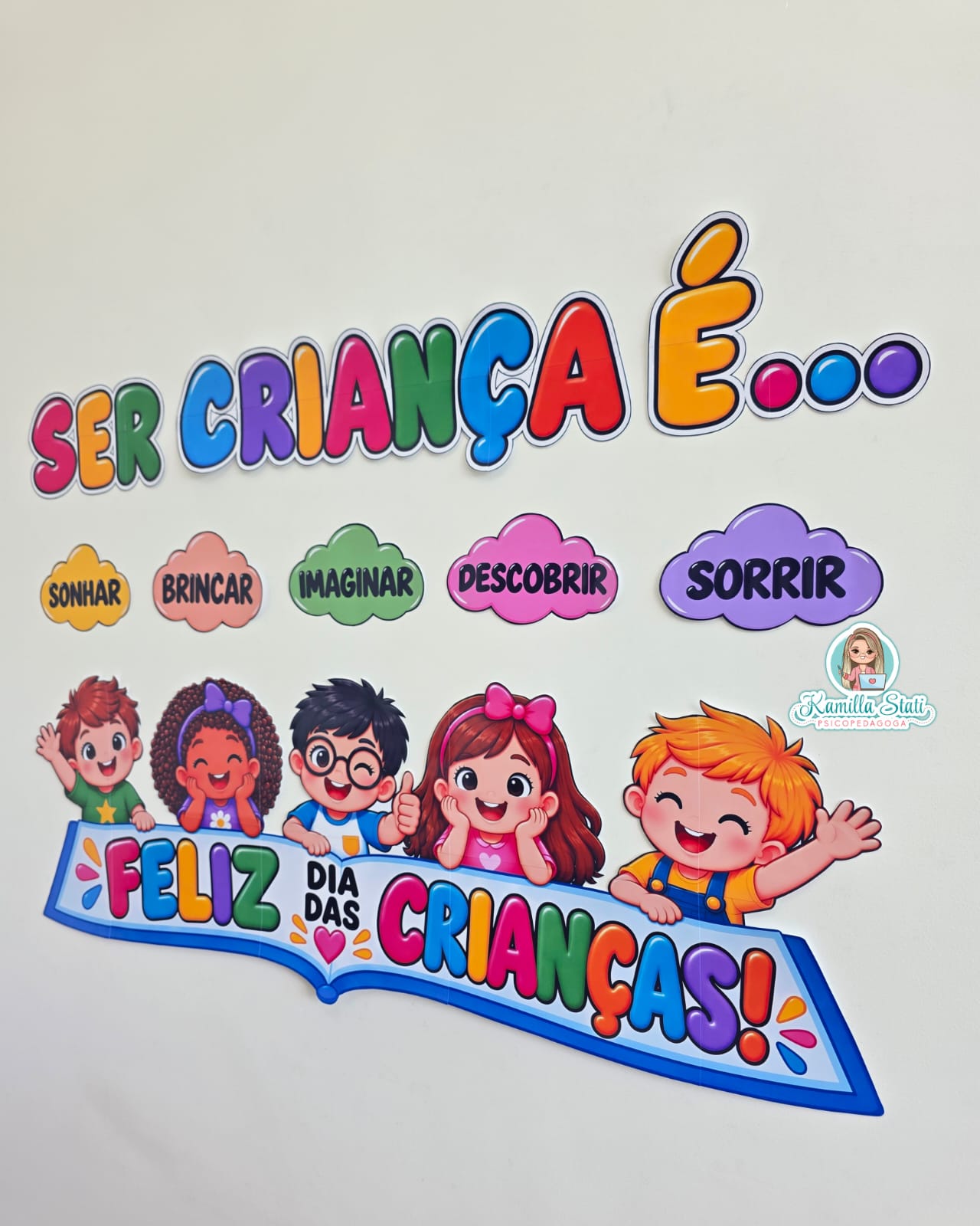 Painel dia das crianças: ser criança é - Imagem 3