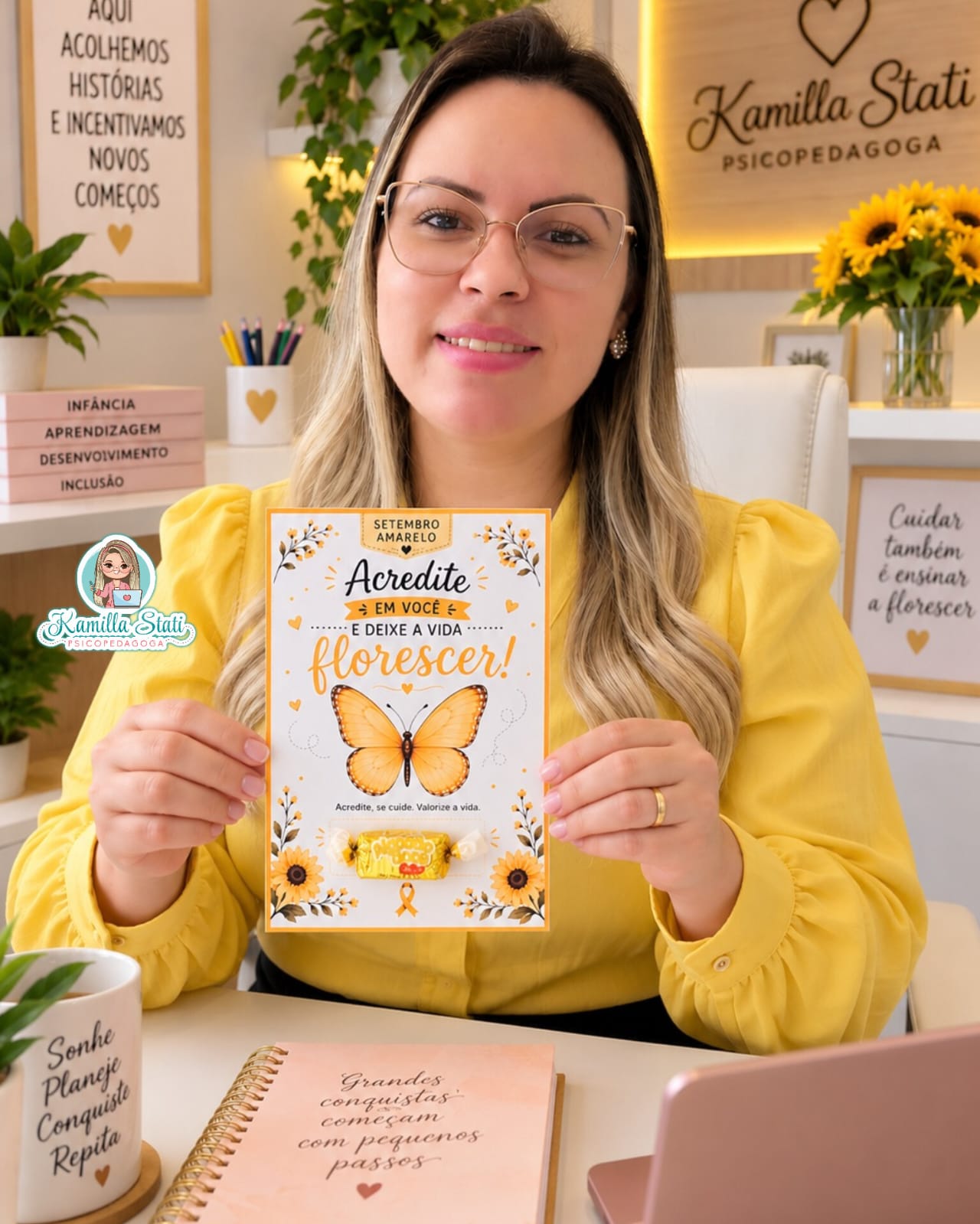 Cartão Setembro Amarelo: acredite em você - Imagem 5