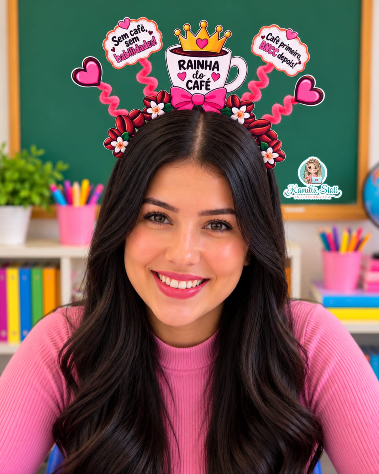 Cabelo maluco rainha e rei do café