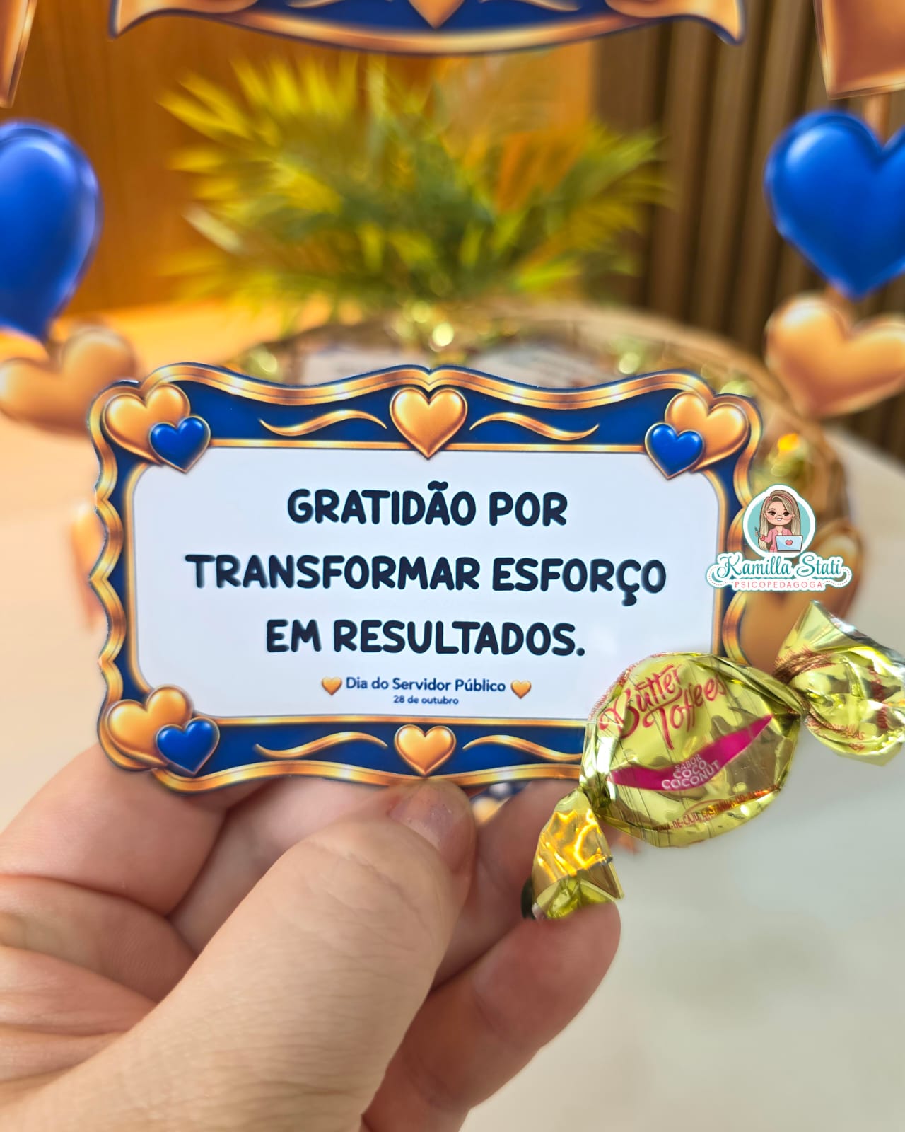 Cesta de recadinhos dia do servidor público - Imagem 3