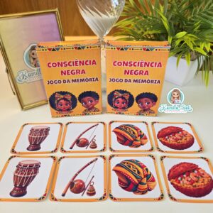 Jogo da Memória consciência negra