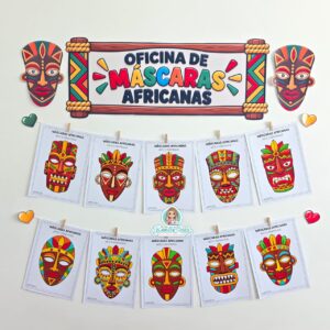 Oficina de máscaras africanas