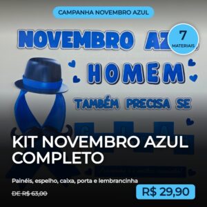 Kit Novembro Azul Completo